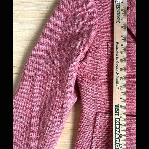 Early J.Crew Wool Blend Robert Noble Jacket Size 12 - Picture 3 of 9